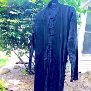 Small Black Mandarin Tunic